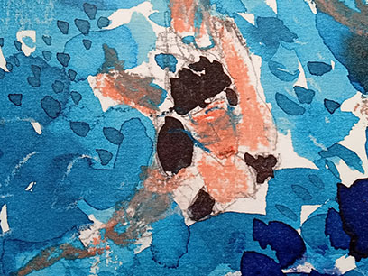 "Les nageuses" impression format A3 – Image 4