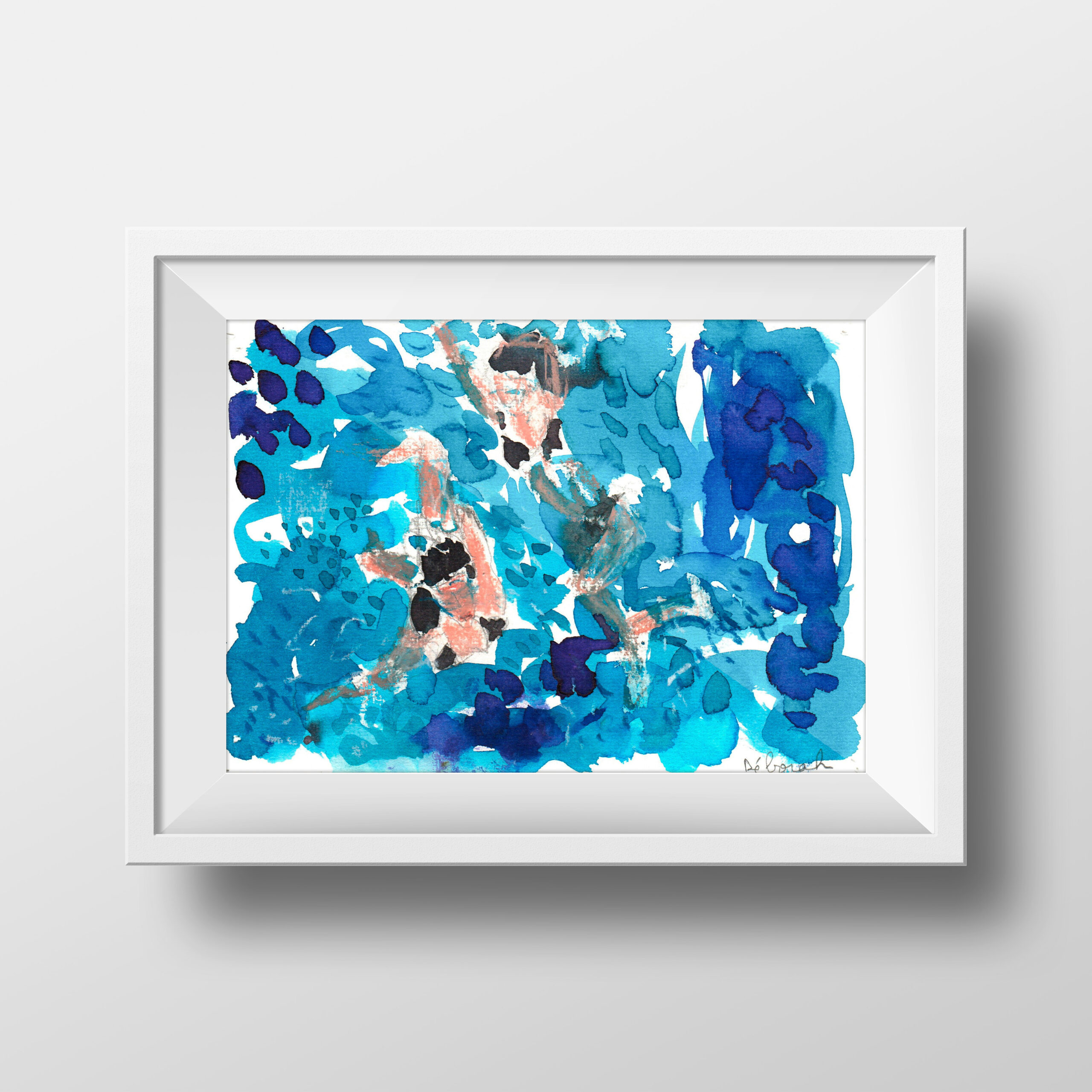 "Les nageuses" impression format A3