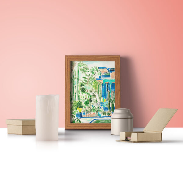 Carte "Jardin Majorelle"