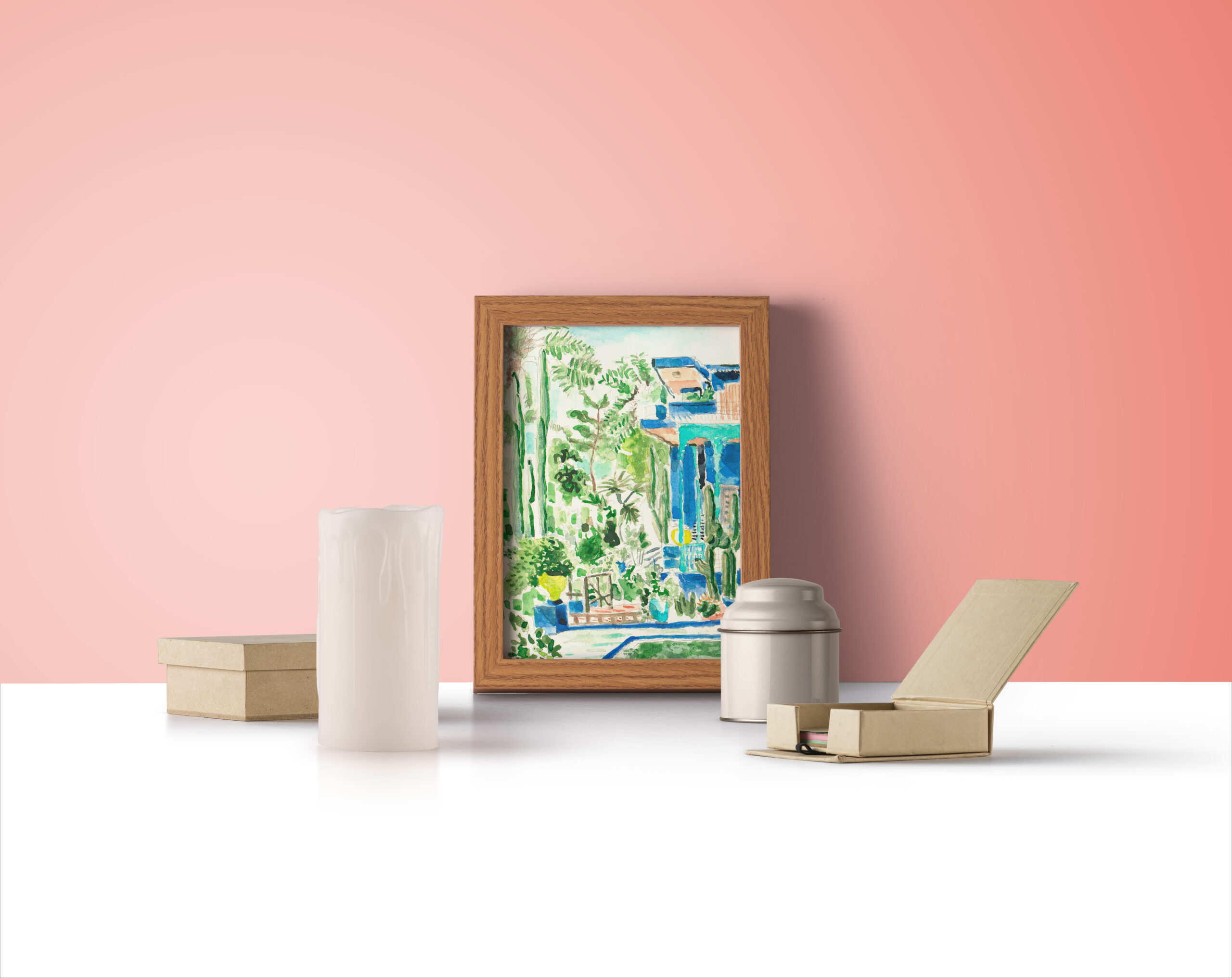 Carte "Jardin Majorelle"