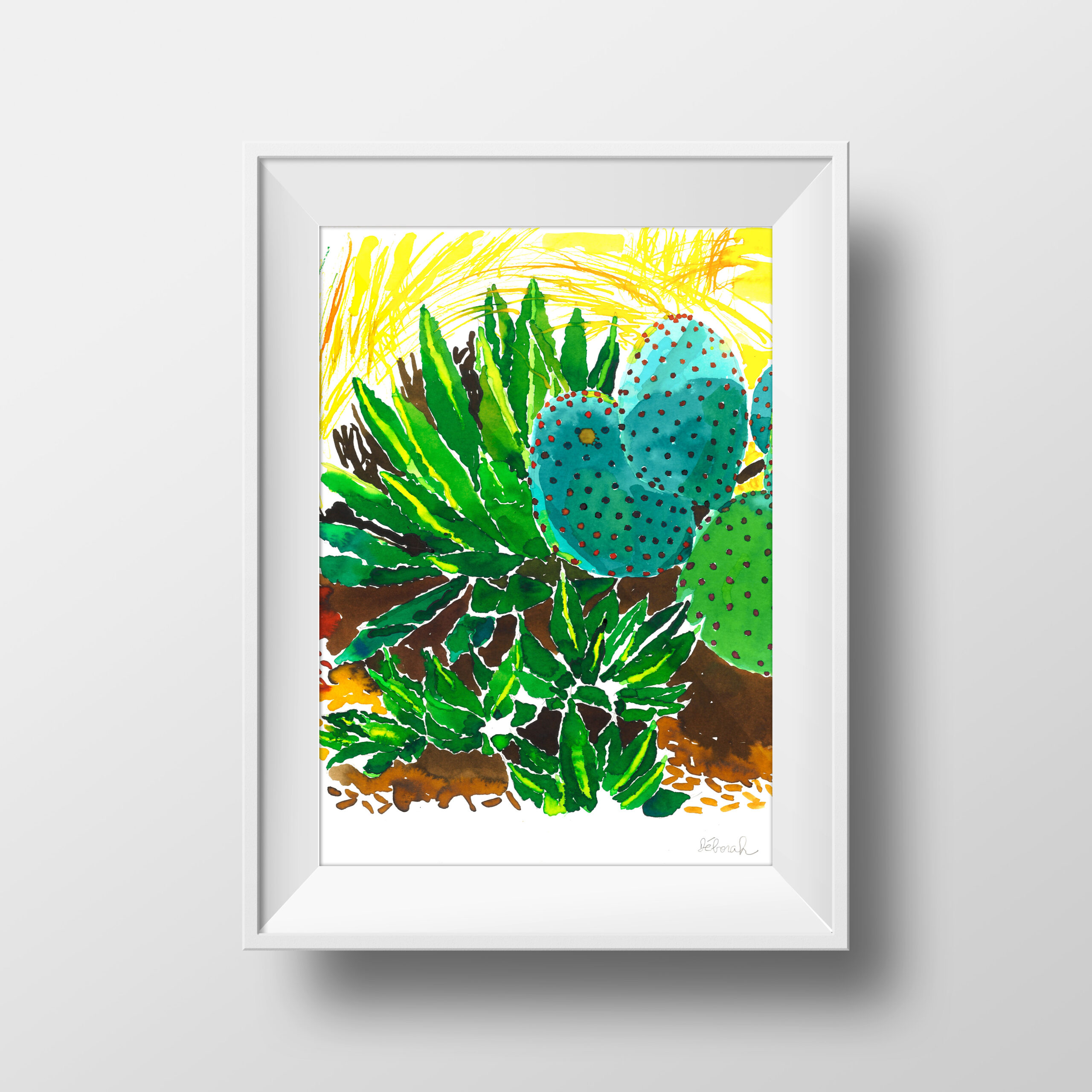 "Grand cactus zoom" impression