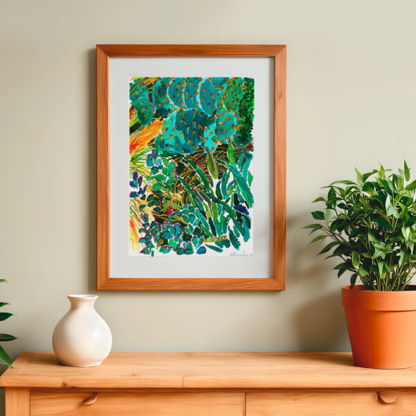 dessin "cactus danse"