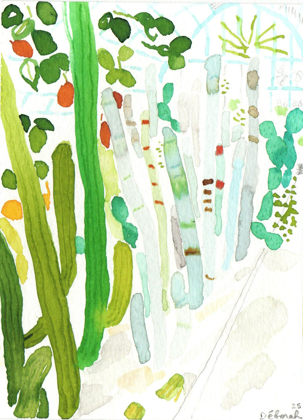 dessins "petit voyage sous la serre" – Image 5