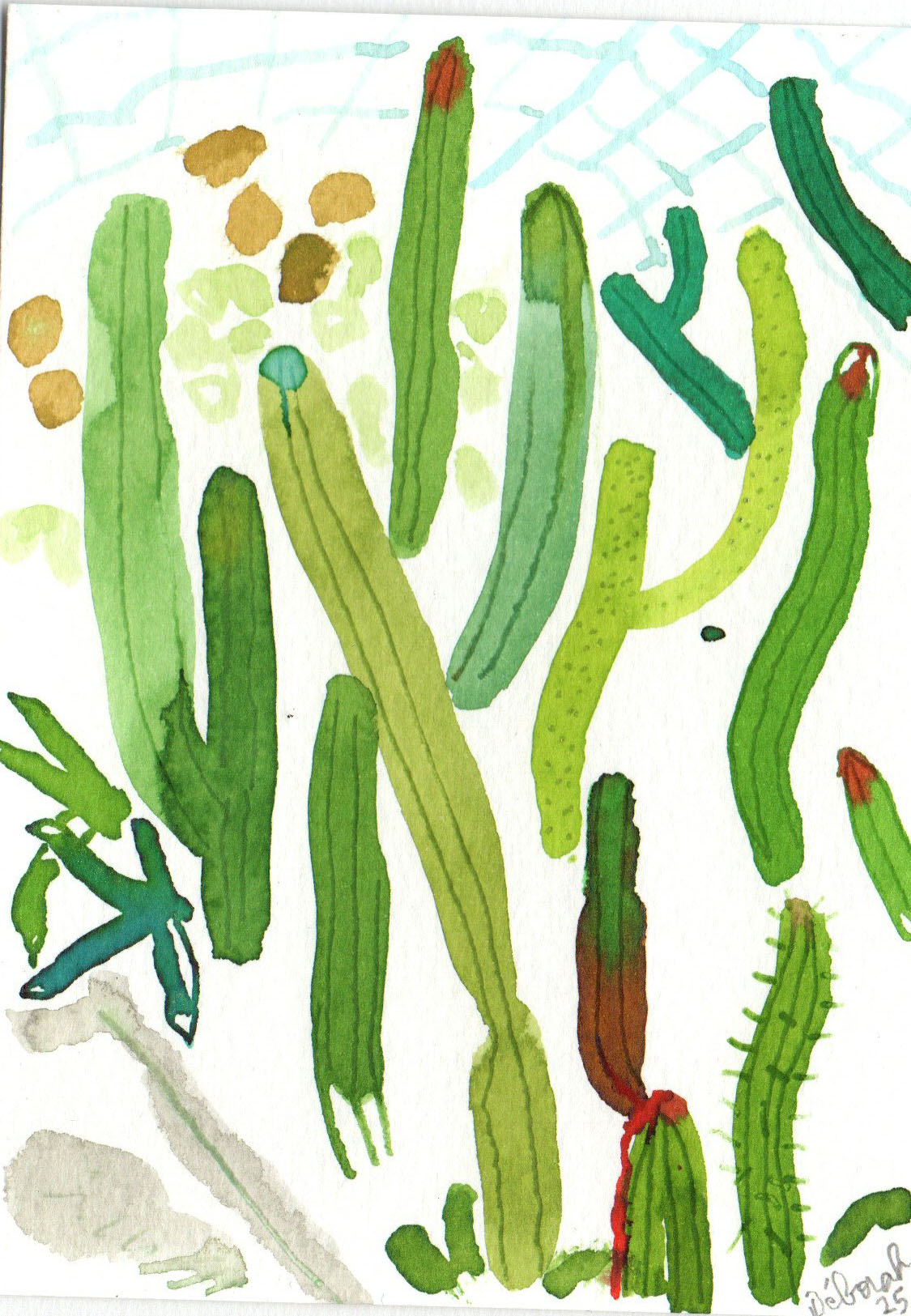 dessins "petit voyage sous la serre" – Image 4