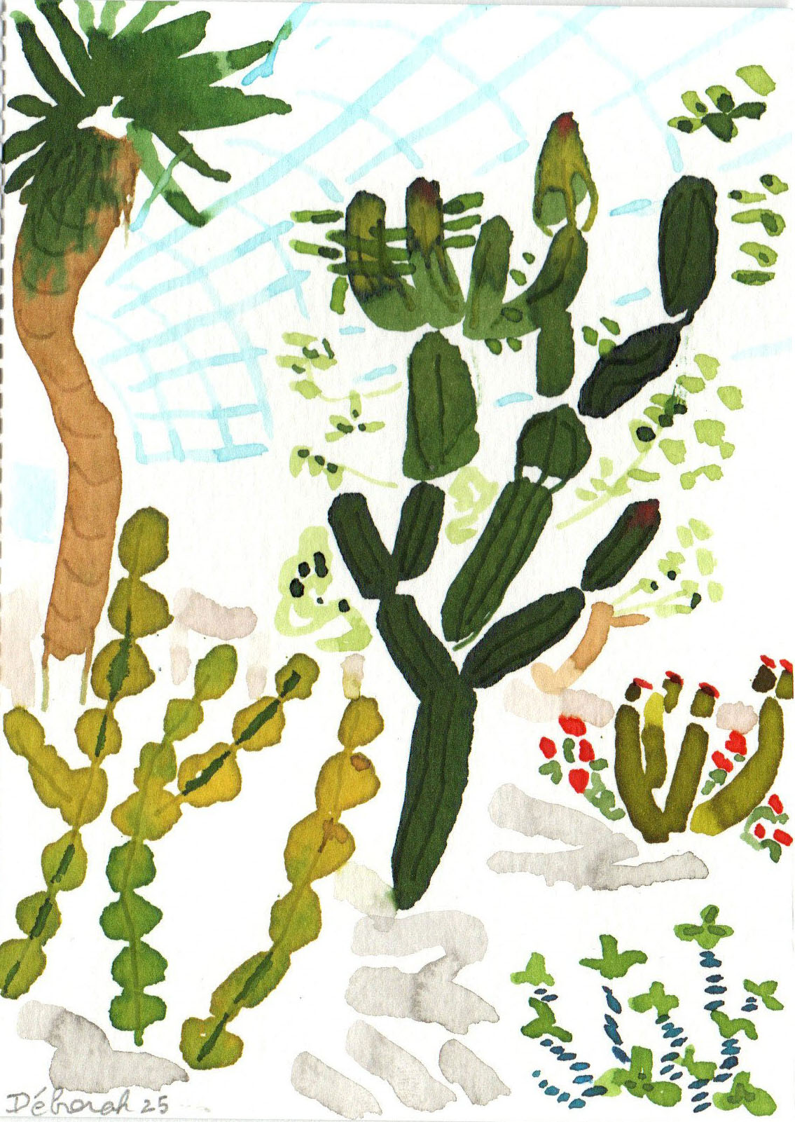 dessins "petit voyage sous la serre" – Image 3