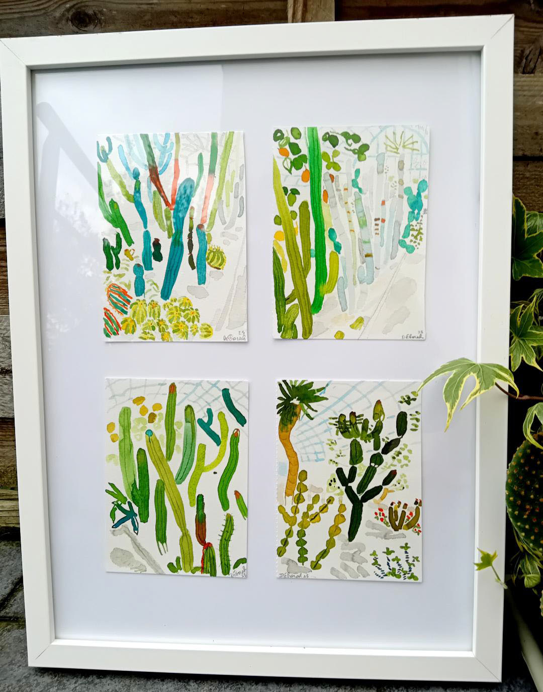 dessins "petit voyage sous la serre"