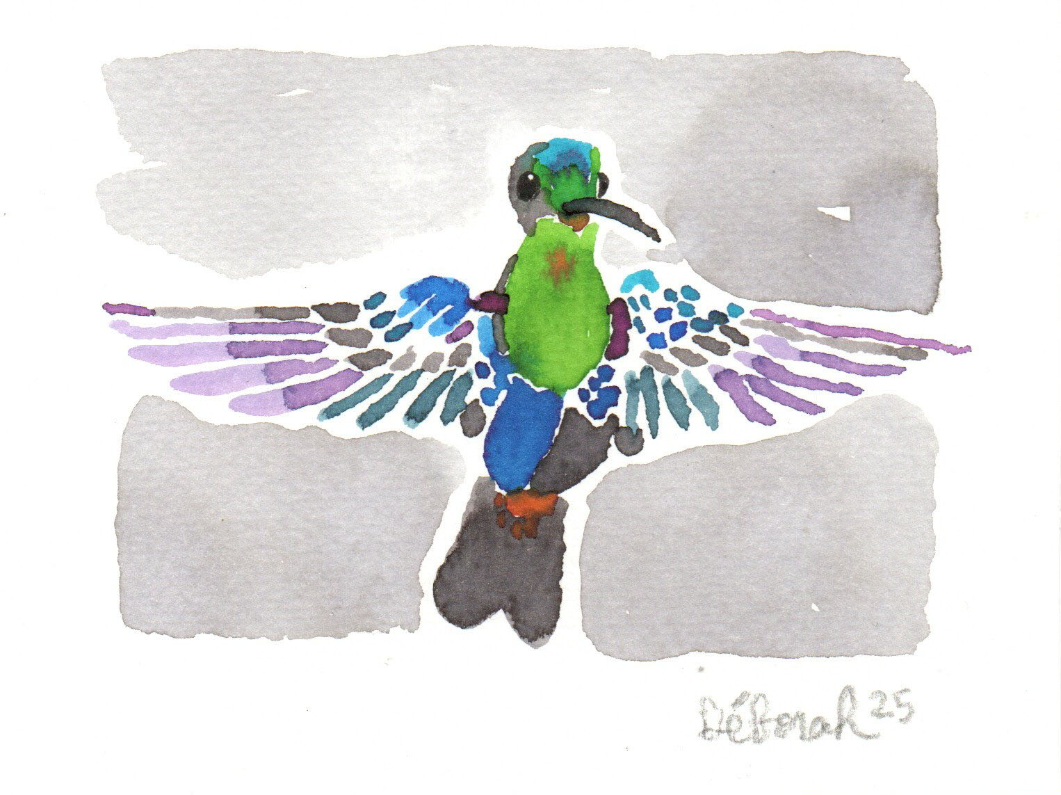 Dessins "colibris de mai" – Image 3